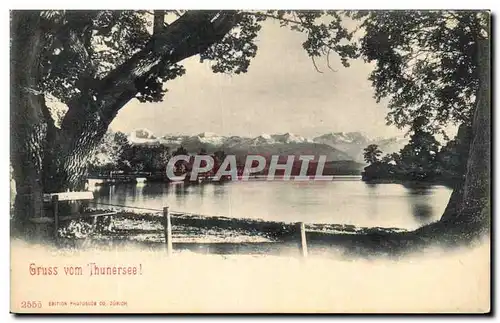 Cartes postales Gruss vom Thunersee