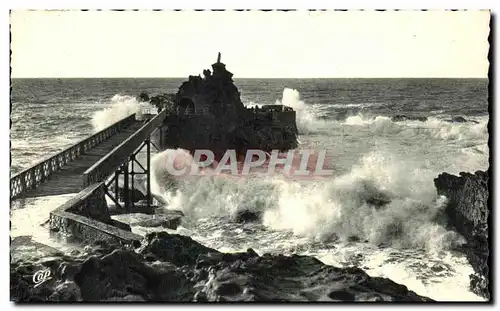 Cartes postales Biarritz Le Rocher de la Vierge