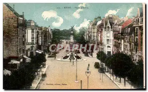 Cartes postales Reims Place d&#39Erlon