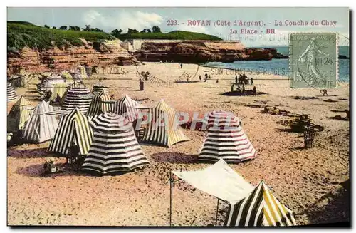 Cartes postales Royan La conche Du chay La Place