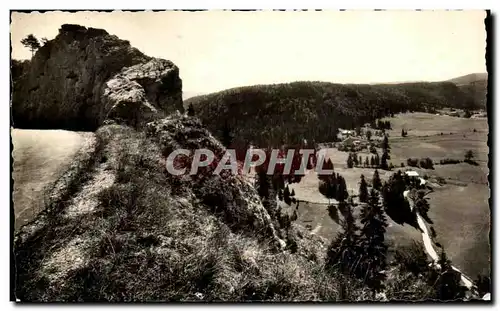 Cartes postales moderne La Franche Comte Pittoresque Route De Morez Cux Rousses Le Turu Et La Vallee Des Rivieres