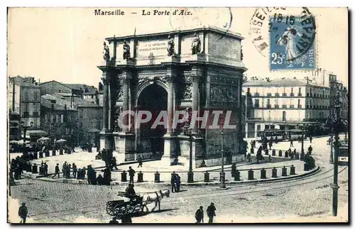 Cartes postales Marseille La Porte d&#39Aix