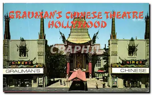 Cartes postales moderne Grauman&#39s Chinese Theatre Hollywood Grauman&#39s Chinese