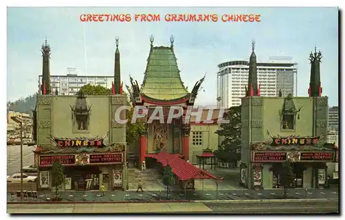 Cartes postales moderne Greetings From Grauman&#39s Chinese