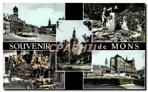 Cartes postales moderne Souvenir de Mons