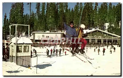 Cartes postales moderne Badger Pass ski House Yosemite National Park California