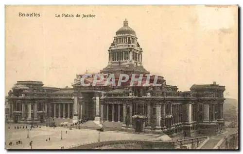 Cartes postales Bruxelles Le Palais de Justice
