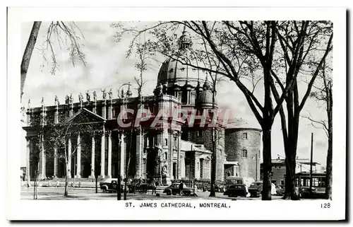 Ansichtskarte AK James Cathedral Montreal