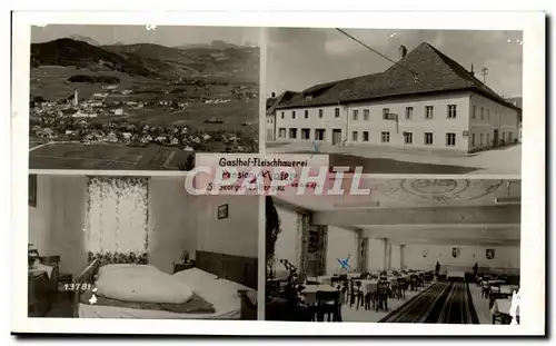 Cartes postales Gasthof Fleischhauerei Pension Maier St Gerogen i Attergau