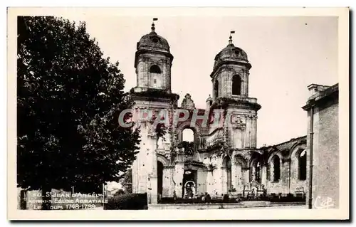 Cartes postales St Jean D&#39Angely Eglise Abbatiale Le Tours