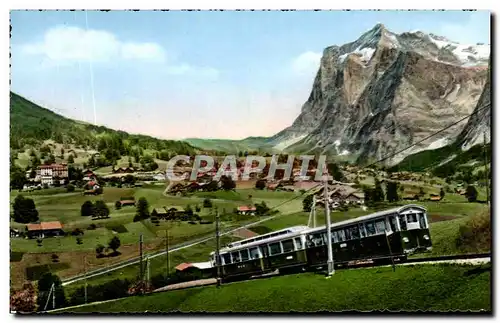 Cartes postales Grindelwald Mit Wetternorn