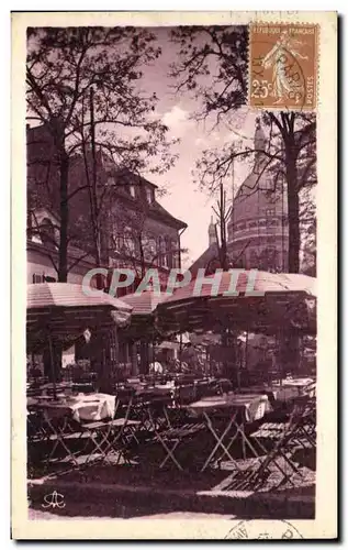 Cartes postales Paris Montmartre la Place du Tertre Sacre Coeur