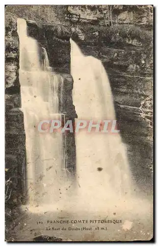 Cartes postales Franche Compe Pittoresque Le Saut du Doubs