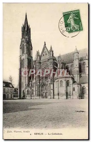 Cartes postales Senlis La Cathedrale