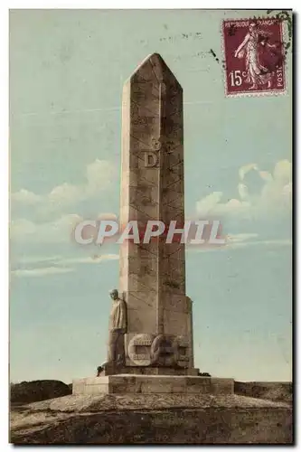 Cartes postales Le Chemin des Dames Monument aux Basques 36eme division d'infanterie Militaria