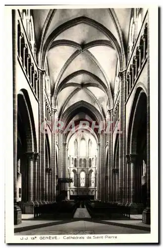 Cartes postales Geneve Cathedrale de Saint Pierre