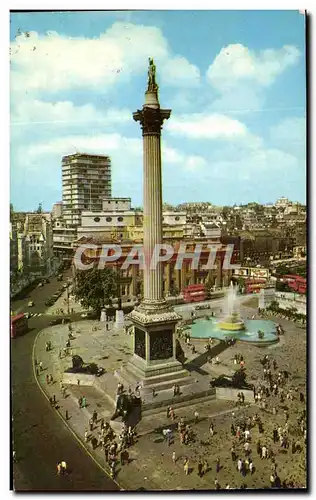 Cartes postales moderne Nelson Column Trafalgar Square London