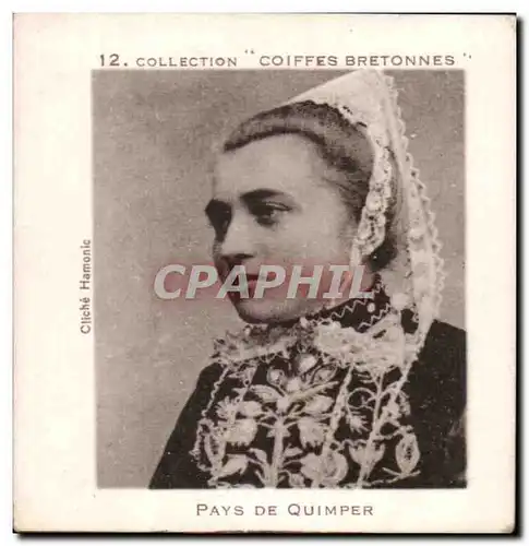 Image Capitaine Cook Emile Chemin Pate de porc Collection Coiffes Bretonnes Pays de Quimper