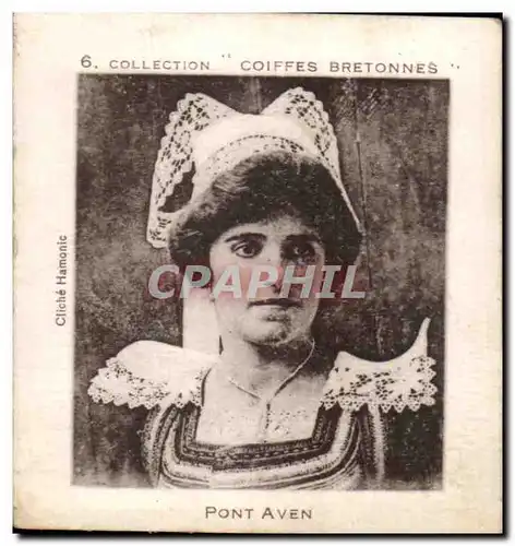 Image Capitaine Cook Emile Chemin Harengs Marines Collection Coiffes Bretonnes pont Aven