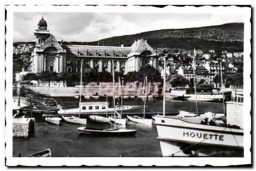 Cartes postales moderne Neuchatel Port et Poste Houette