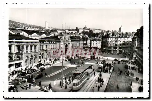 Cartes postales moderne Zurich Bahnhofplatz