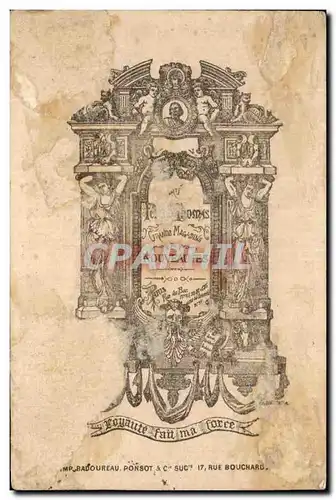 Chromo Maison du petit St Thomas Berger et bergere Mouton