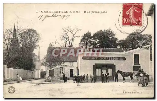 Cartes postales Chartrettes Rue Principale