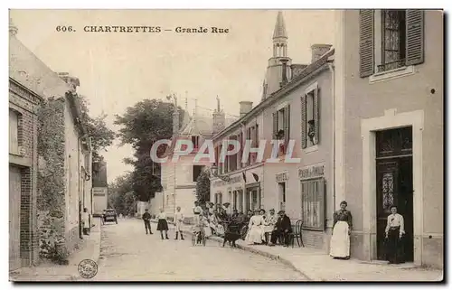 Ansichtskarte AK Chartrettes Grande Rue