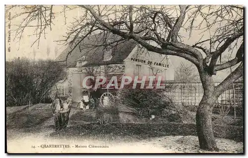 Cartes postales Chartrettes Maison Clemenceau Pension de famille