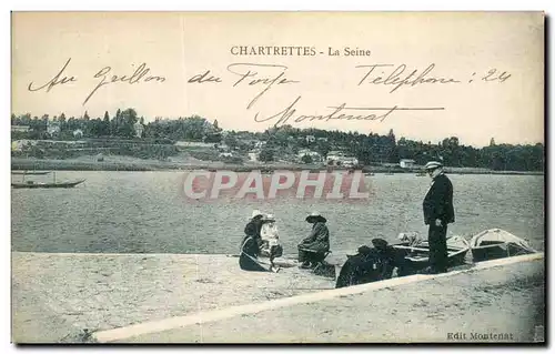 Cartes postales Chartrettes La Seine