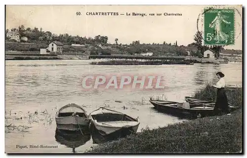 Cartes postales Chartrettes Le Barrage vue sur Chartrettes