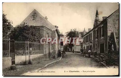 Cartes postales Chartrettes Rue Principale