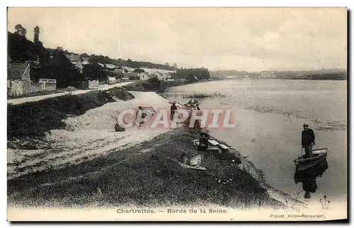 Cartes postales Chartrettes Bords de la Seine