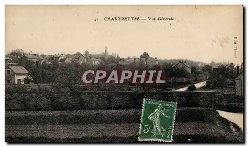 Cartes postales Chartrettes Vue Generale