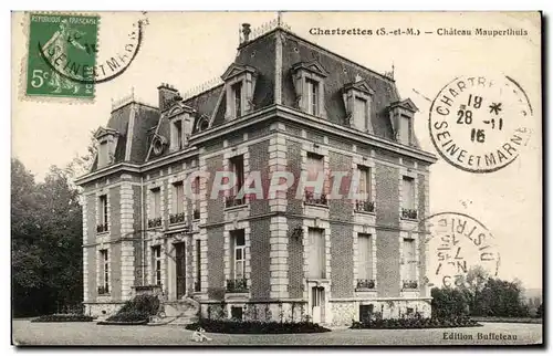 Cartes postales Chartrettes Chateau Mauperthuis