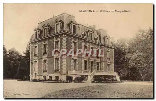 Ansichtskarte AK Chartrettes Chateau de Mauperthuis