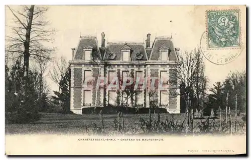 Cartes postales Chartrettes Chateau de Mauperthuis