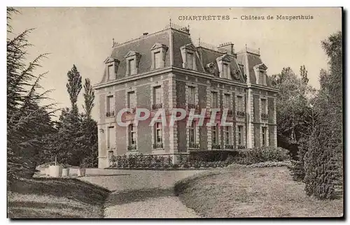 Ansichtskarte AK Chartrettes Chateau de Mauperthuis