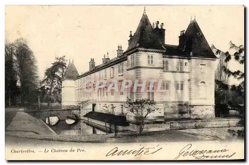 Cartes postales Chartrettes Le Chateau Du Pre