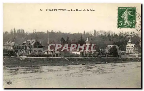 Cartes postales Chartrettes Les Bords De La Seine