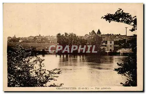 Cartes postales Chartrettes Vue generale