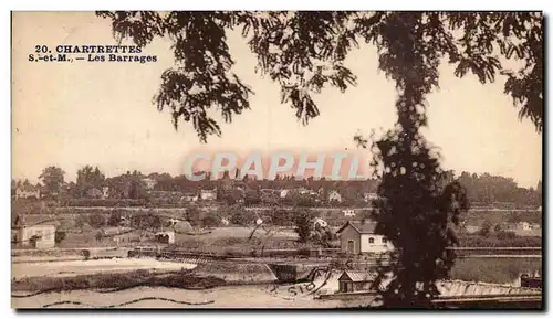 Cartes postales Chartrettes Les Barrages