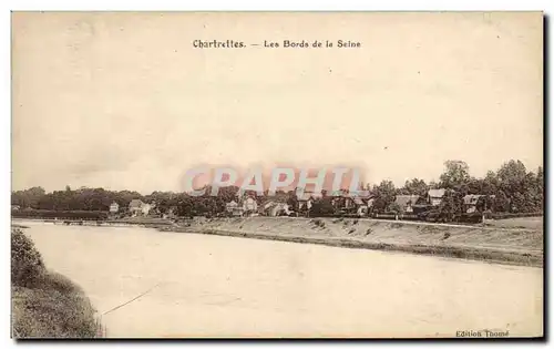 Cartes postales Chartrettes Les Bords de la Seine