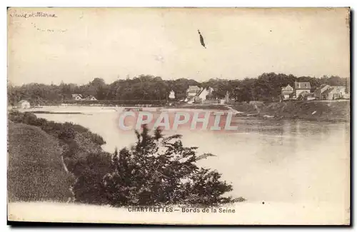 Cartes postales Chartrettes Les Bords de la Seine