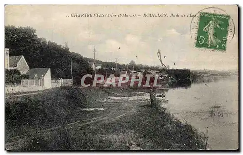 Ansichtskarte AK Cahartrettes Rouillon Bords de l&#39Eau