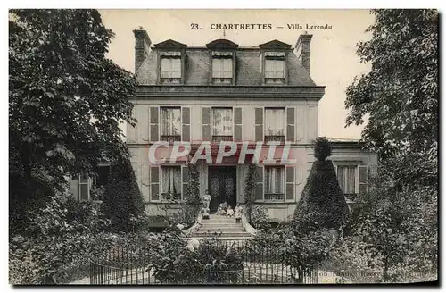 Cartes postales Chartrettes Villa Lerendu