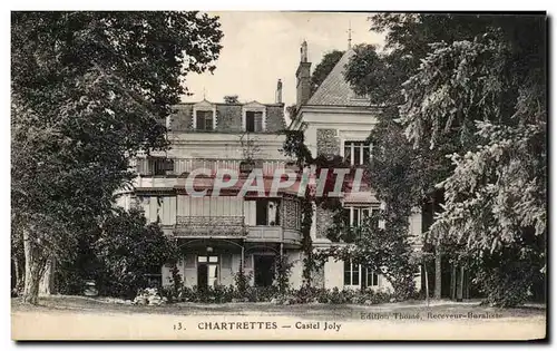 Cartes postales Chartrettes Castel joly