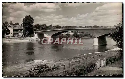 Cartes postales moderne Chartrettes Le pont Sur la Seine