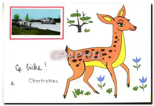 Cartes postales moderne Chartrettes Biche