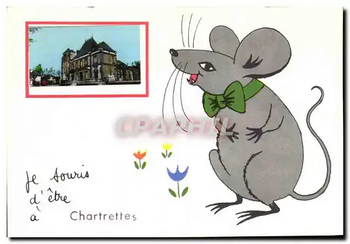 Cartes postales moderne Chartrettes Souris